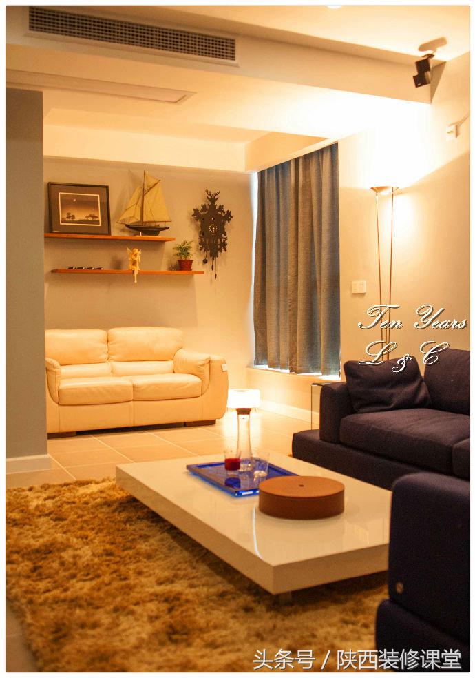 结婚已经十年，十年给老婆的礼物就是这套不大不小的房子