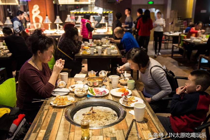 太原涮肉自助,太原柳巷又能烤又能涮的自助餐