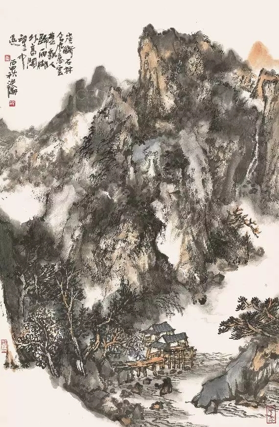 薛从伦山水画,薛从伦山水画欣赏