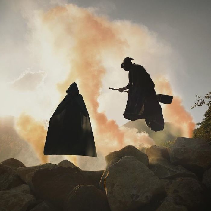 哈利波特骑着扫帚飞是谁唱的,哈利波特扫帚