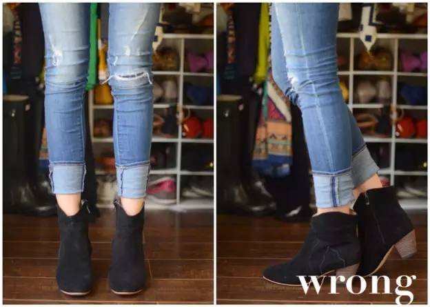 冬天米色短靴子搭配大全,冬天什么短靴好看又百搭