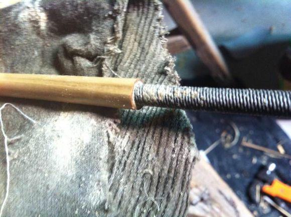 自己用竹子手工打造钓鱼竿，附上完整设计图和流程图