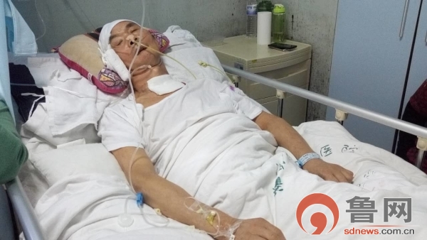 老人在厂里受伤,高密植物人