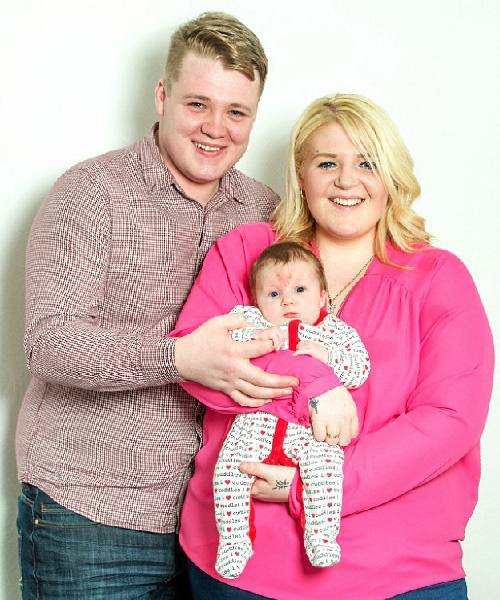 这个宝宝不简单,出生自带“丘比特”特效,buling!