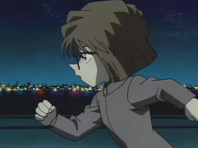 柯南灰原哀超帅瞬间,名侦探柯南灰原哀腹黑