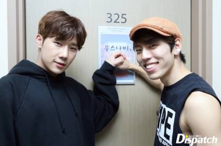 「Infinite」「分享」170113这能量,要给你的吗?”圣圭X东雨音乐剧Talk