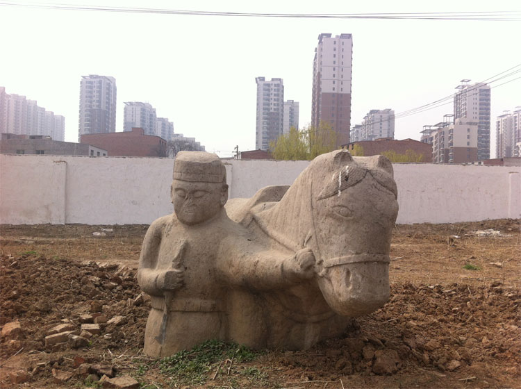 西安城墙明德门,唐长安城明德门与秦岭相对