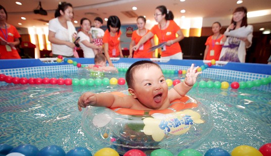 怎么给宝宝游泳啊,宝宝如何选择合适的游泳圈