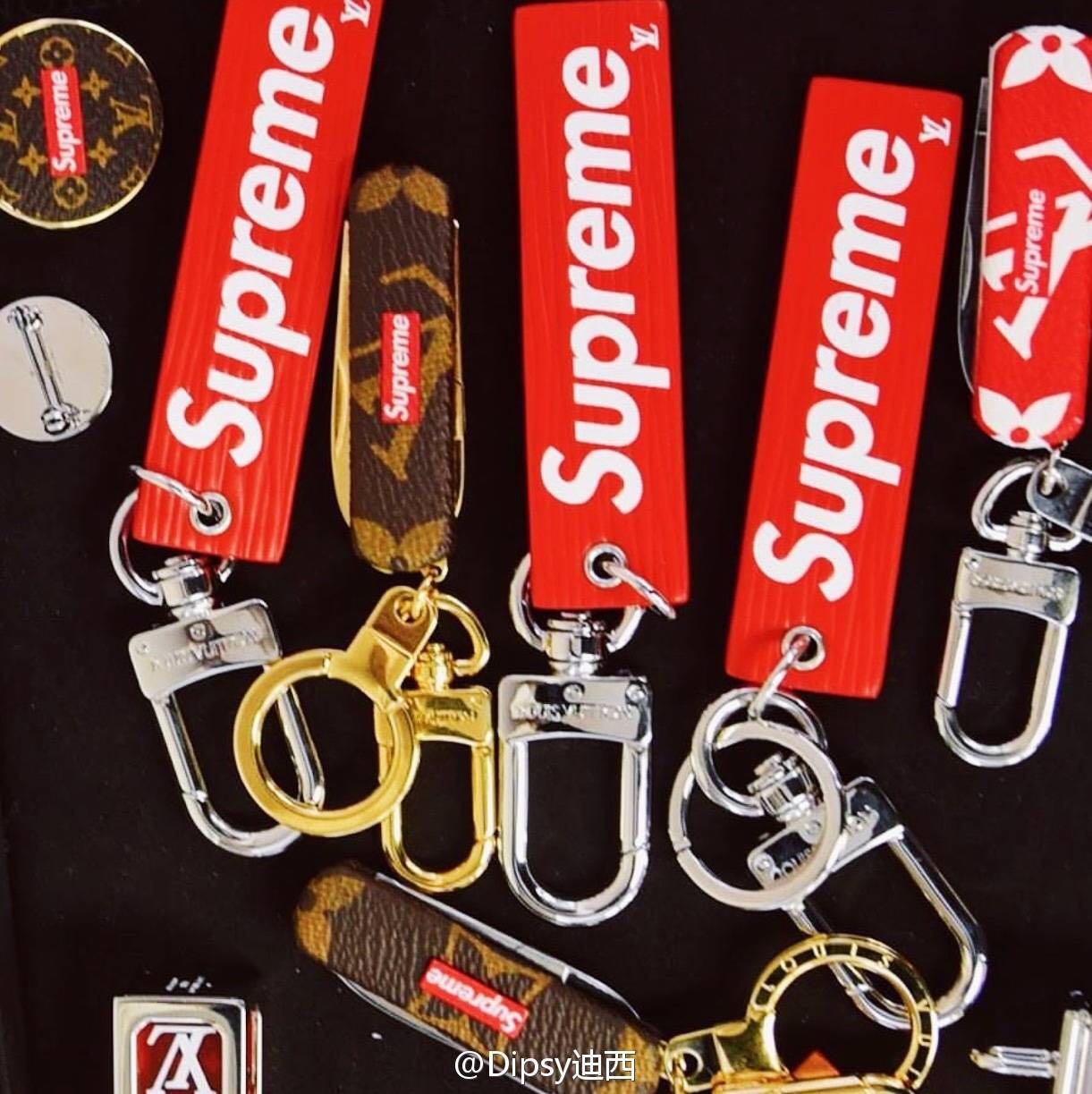 lv联名supreme2017xc (lv supreme联名)