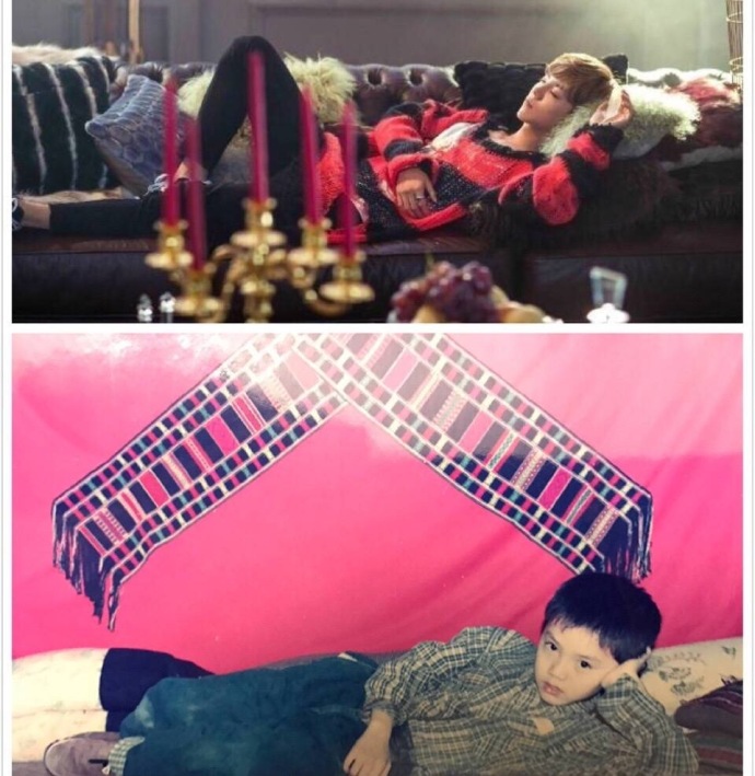 鹿晗自爆童年照,鹿晗童年照萌翻网友