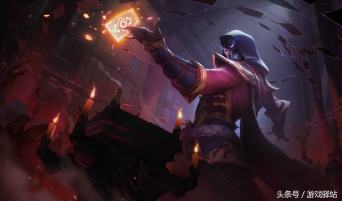 英雄联盟阿卡丽猩红之月皮肤照片,英雄联盟腥红之月背景总图