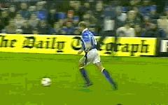 c罗足球场上搞笑瞬间,c罗训练打远角尴尬瞬间