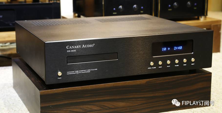 精评丨简单的操作,展现出色的音乐性!CanaryAudioCD-300电子管CD*放播**器