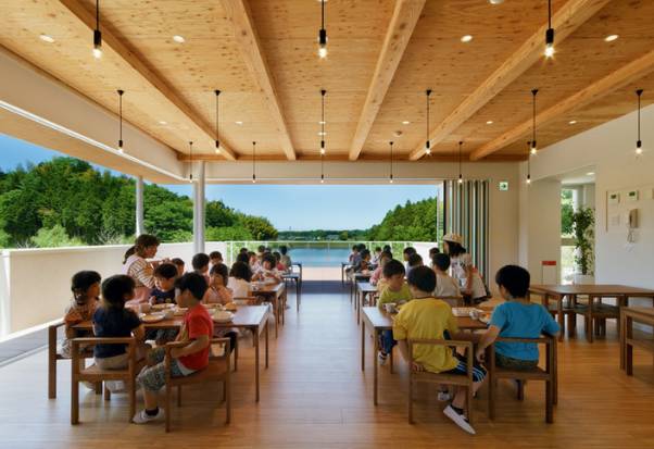 日本超牛幼儿园设计,日本大师设计幼儿园