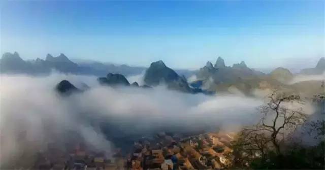 普者黑三生三世十里桃花风景,丘北普者黑十里桃花