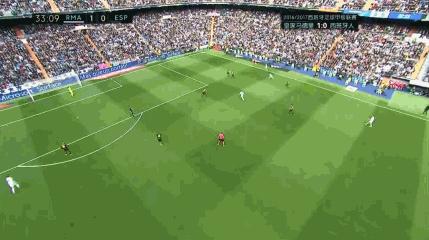 半场武磊破门奥斯卡凌空抽射,皇马3比1西班牙人全场集锦