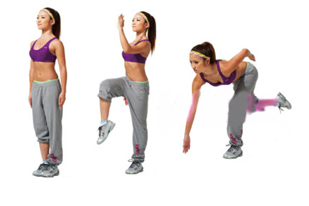 从腹部减肥动作,全身快速减肥健美操