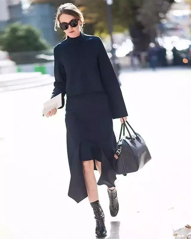 angelababy杨幂黑白礼服,杨幂杨颖穿的条纹荷叶裙