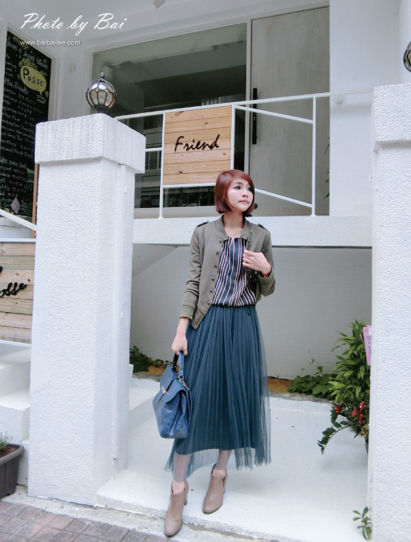 秋冬粉纱裙穿搭,穿搭春天的裙子