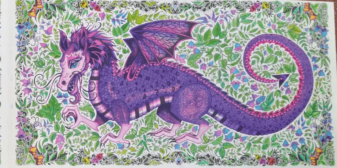 涂色的秘密花园绘本,secretgarden秘密花园