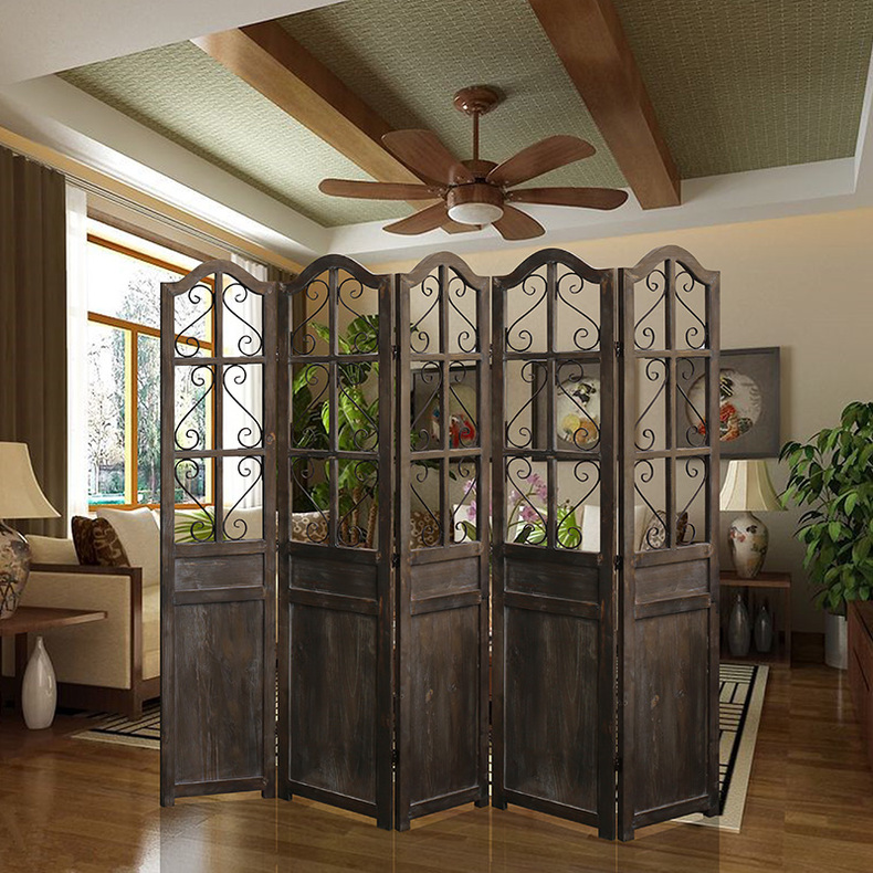 金属屏风禅意风格,意式轻奢进门屏风