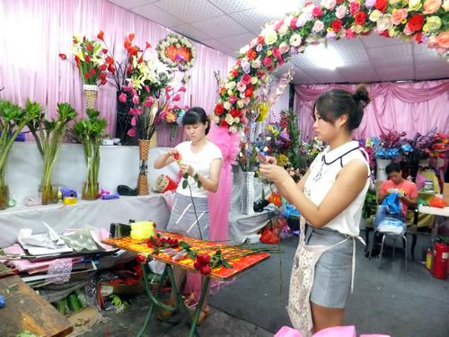 深圳最美花店,深圳年轻漂亮女孩