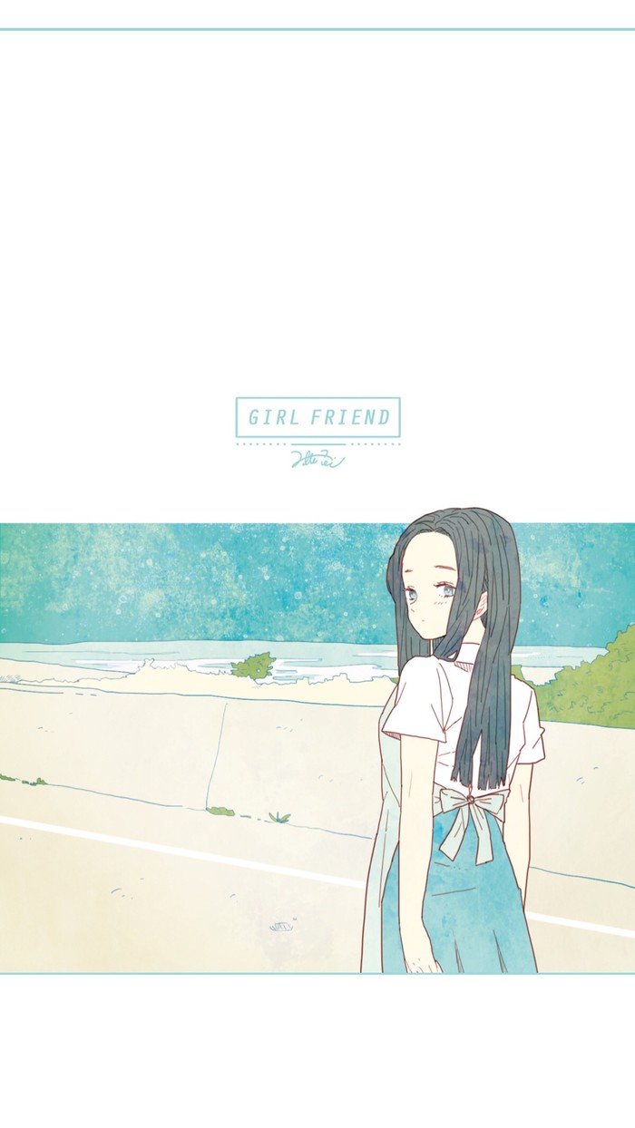 二次元壁纸动漫美女风景,二次元卡通壁纸手绘