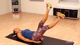 经期床上适合做的运动瘦腿,经期后吃什么瘦腿最快最有效