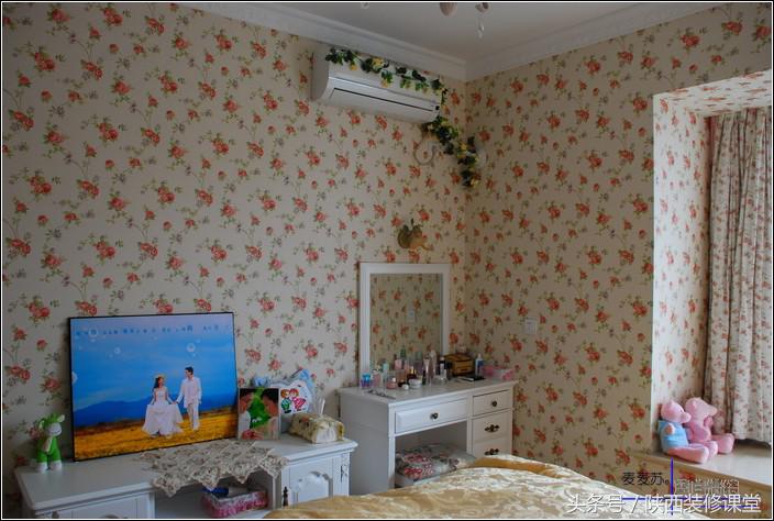 133平4室2厅2卫的四叶草户型装修,133平4室2厅2卫极简奶油风格