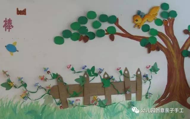 幼儿园环境创设区角作品手工制作,幼儿园环境创设主题墙创意手工