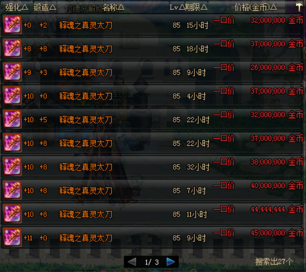 100级dnf囤货最新商机,dnf90级以下装备