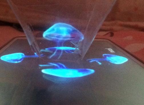 diy全息投影视频素材,电脑硬盘diy全息投影