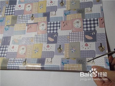 报纸包书皮教程,自制包书皮教程