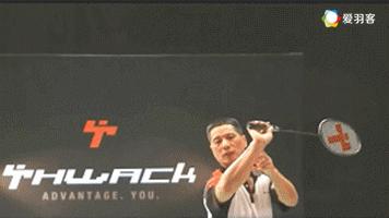 熊国宝羽毛球正确挥拍动作,羽毛球反手鞭打慢动作熊国宝