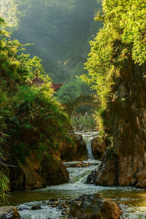 腾冲火山热海一分钟看景区,腾冲火山热海导览全景图
