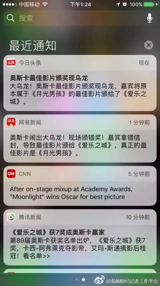 桌边社20170227：奥斯卡获奖感言都说了，凭啥不是我？