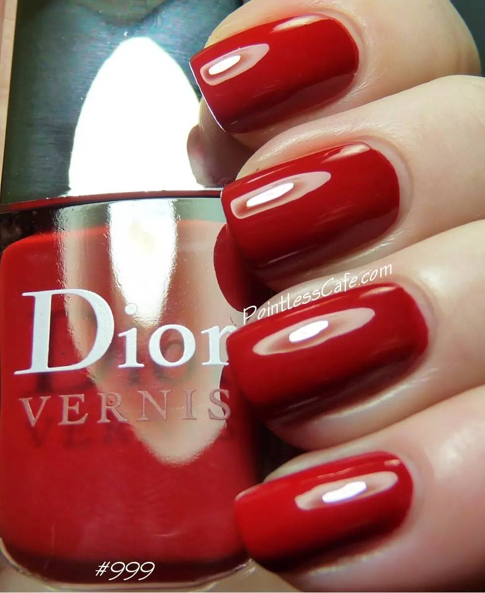 阿玛尼挚爱400和迪奥哑光999,dior999经典正红色口红图片