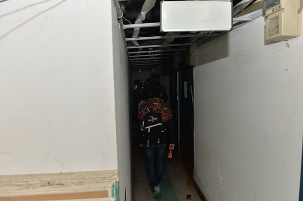 上海地下室出租,上海一小区查封