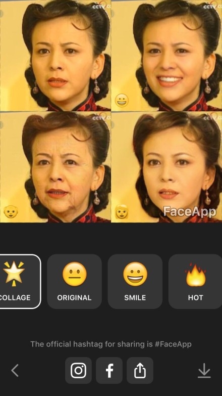 自然美颜照相app,照相面瘫