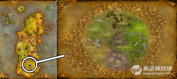 魔兽史安戈洛环形山地理补习班开课了~