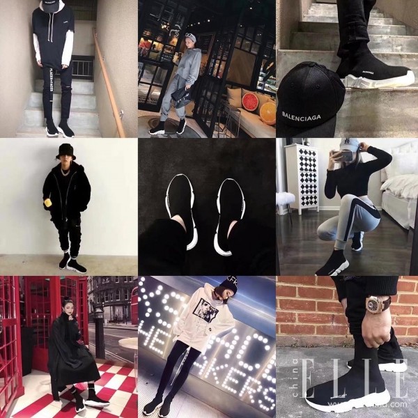 这是球鞋还是袜子……恕我可能不懂时尚