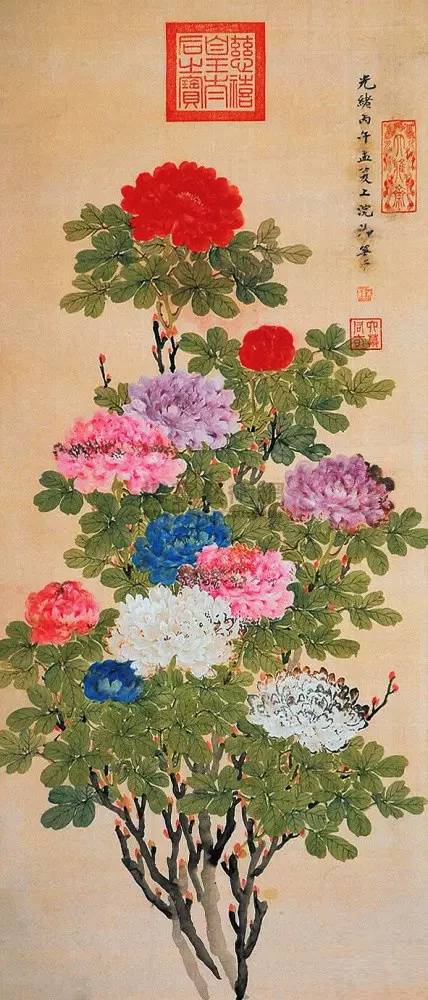 慈禧太后传世书画作品赏析，或为代笔！