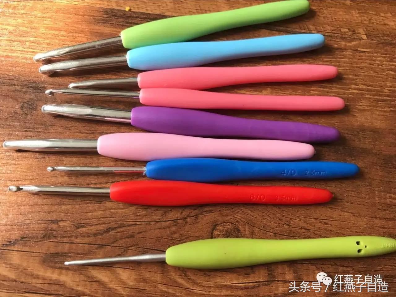 红粉问题/钩针与线材怎么选购？明确回答你