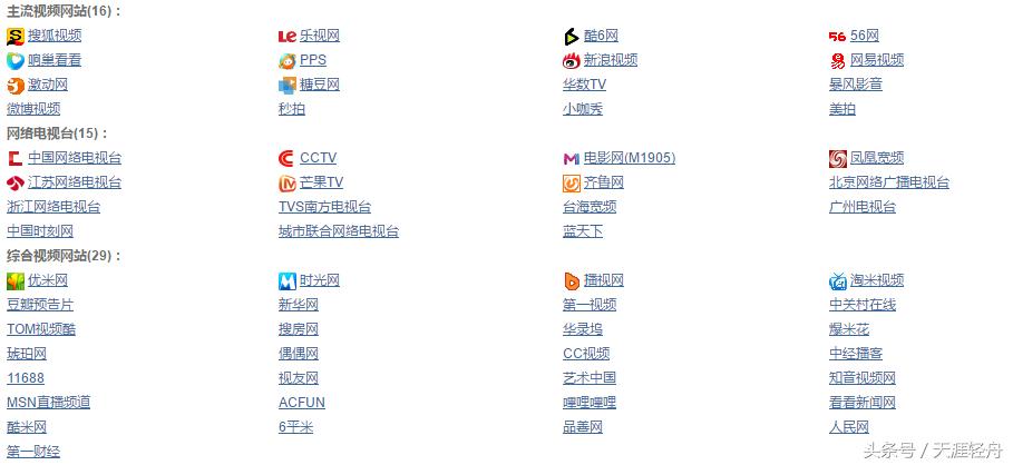 腾讯优酷吓哭了，几个工具完全可以代替它们的客户端