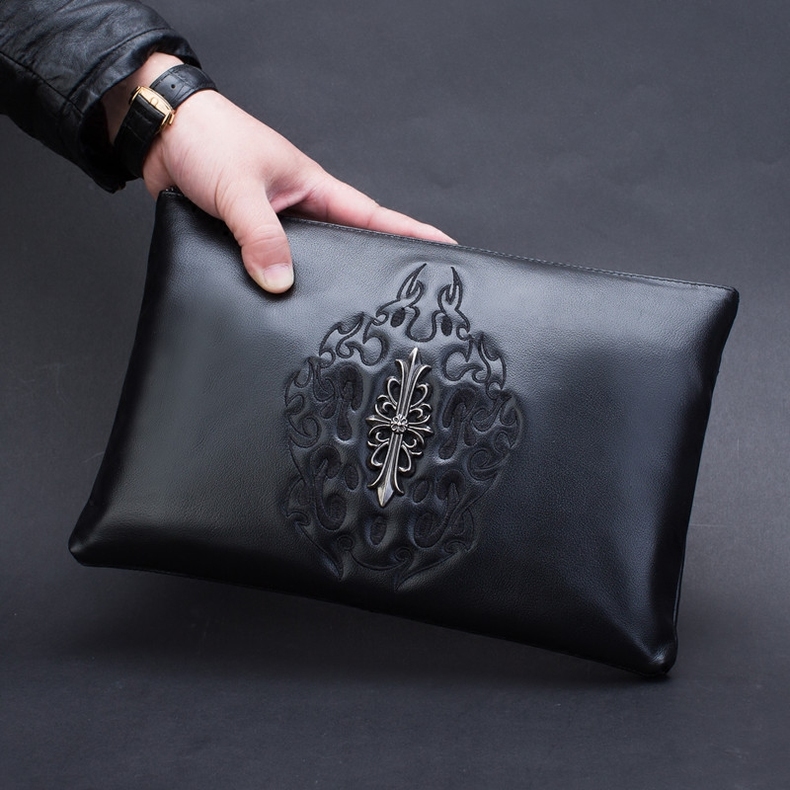 轻奢好看的信封包,男款复古经典信封包