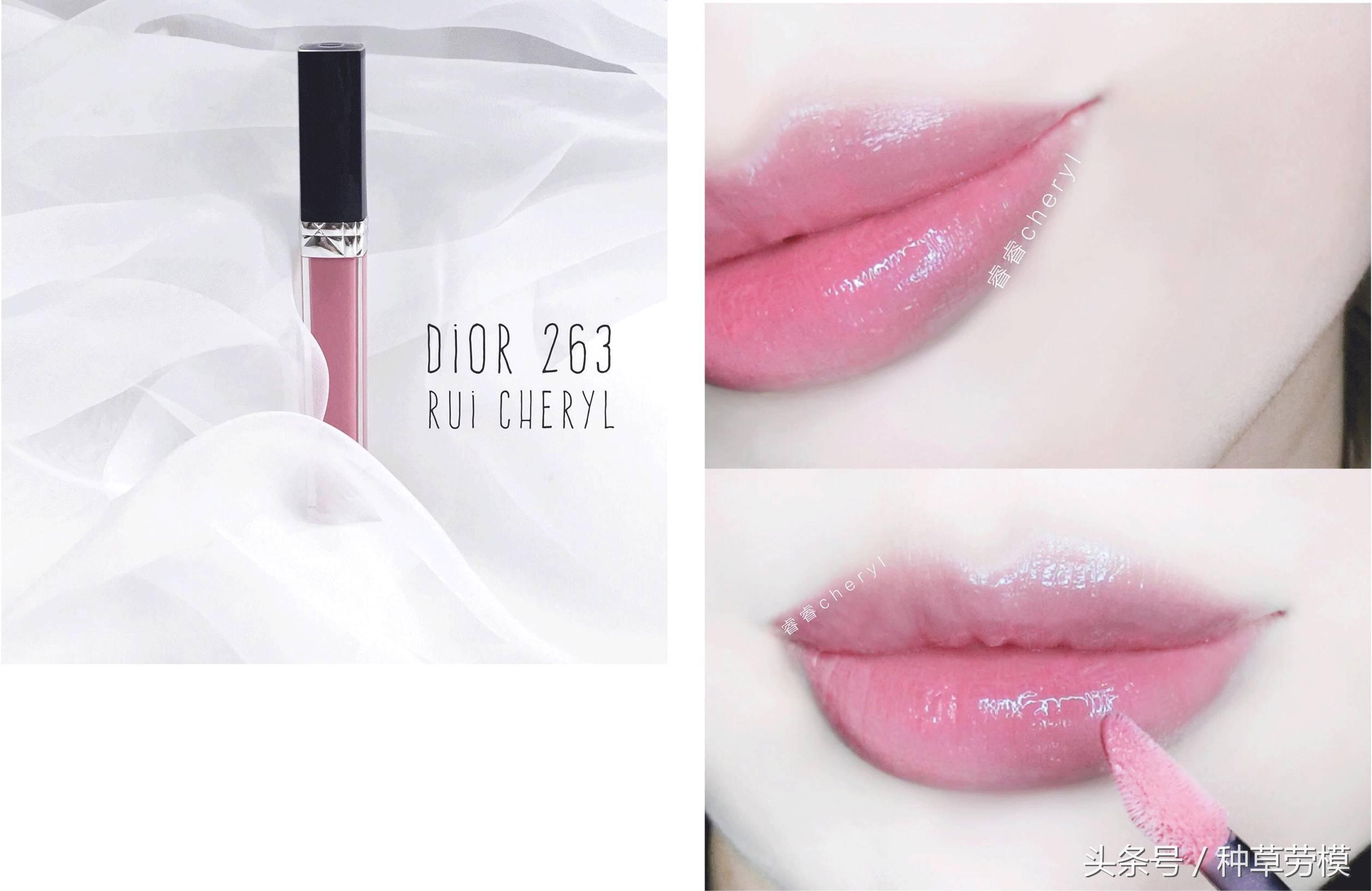 超好用的三支最显气色的口红试色,试色口红100款