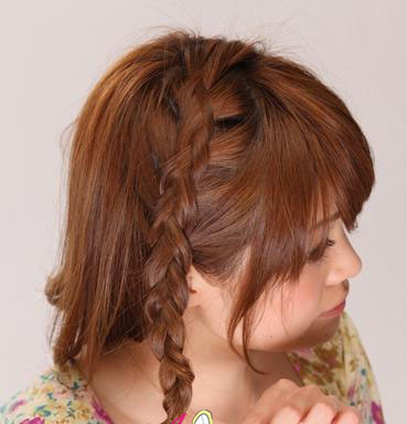 梨花头怎么扎好看,梨花头怎么扎显脸小