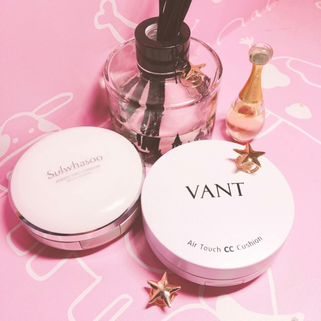 美妆分享：当红雪花秀木莲花气垫和VANT气垫你选谁？