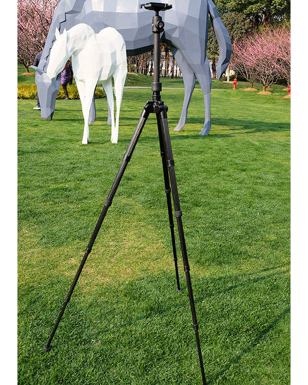 坚固更轻便*钟金**碳纤反折脚架UTC-63体验