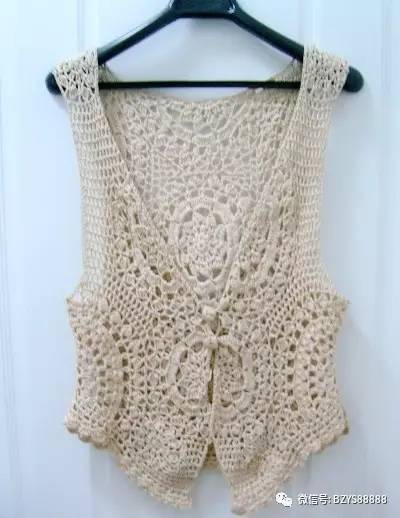 韩版横织马甲图解,韩版马甲裁剪教程